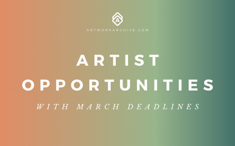 The Best Artist Grants & Opportunities in March 2022