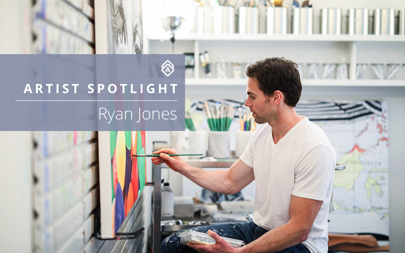 Artist Ryan Jones Uses His Silver-Screen Skills to Tell New Stories on Canvas