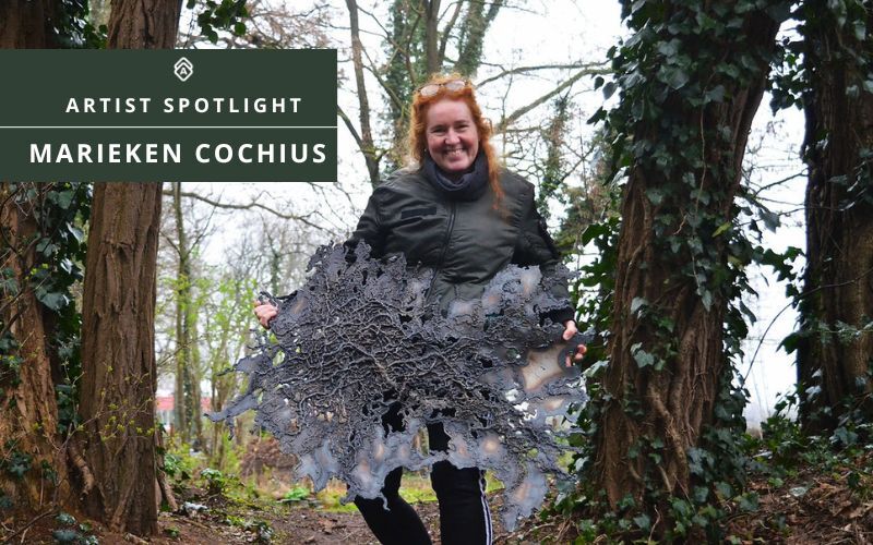 This Artist Forms Energetic Worlds From Raw Metal