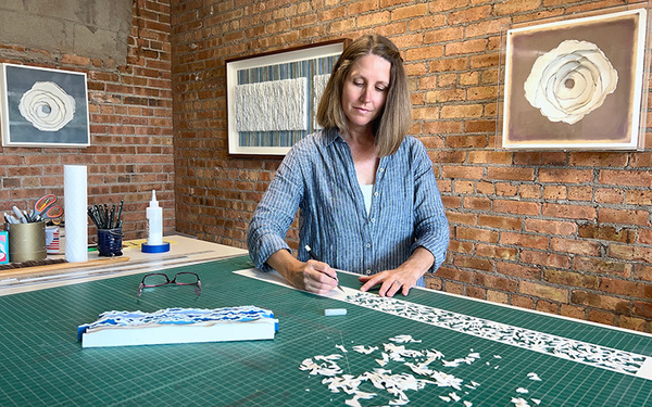 How a Humble Material Became This Artist's Muse