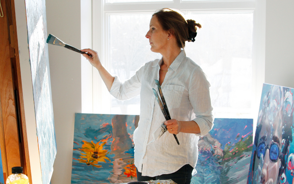 Why Michele Poirier Mozzone Has Painted Water for Fifteen Years (and Counting)
