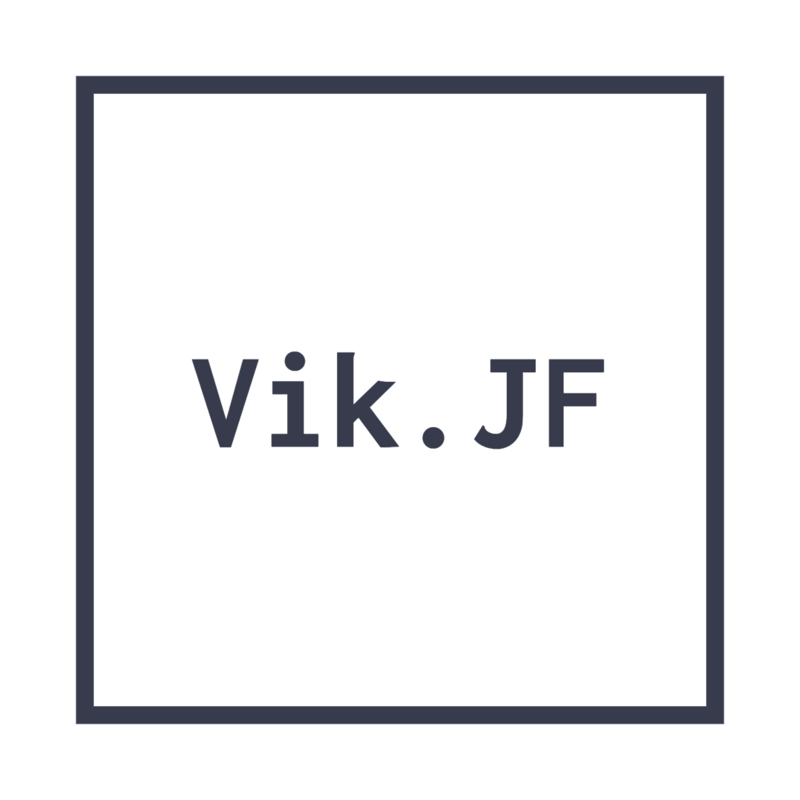 Vik . JF logo