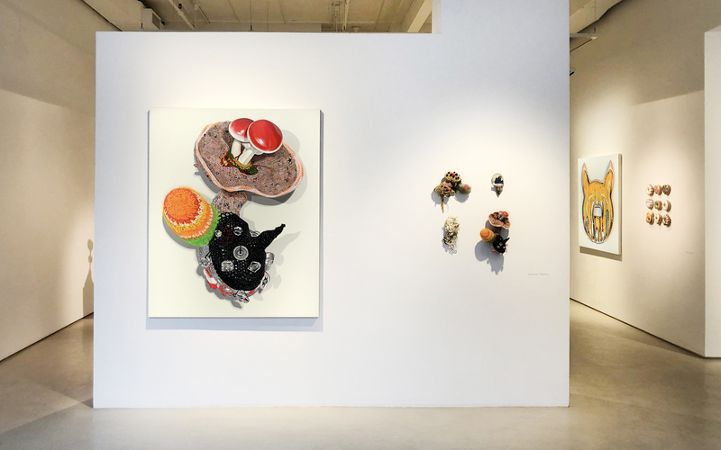 Artwork on view by artist, Melodie Provenzano.
