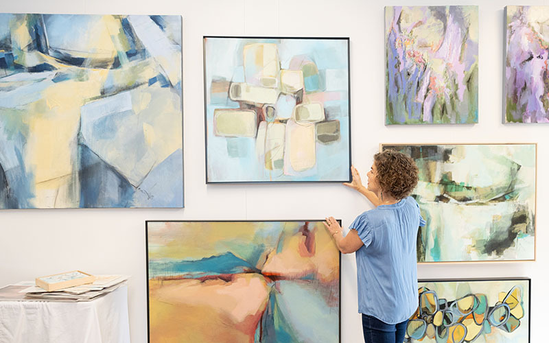 Artist Ann Flemings