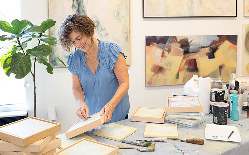 Artist Ann Flemings