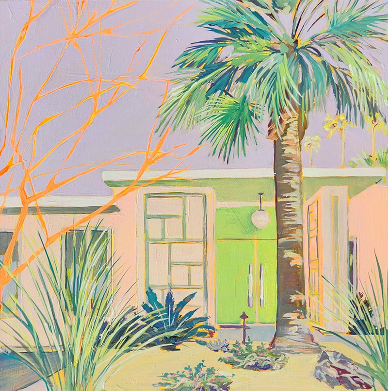 Painting of house