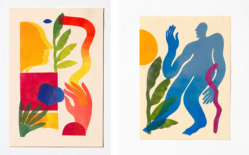 Colorful prints