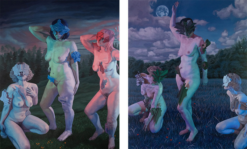 Two paintings