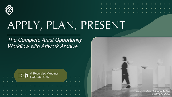 The Artist Opportunity Workflow That Makes Applications Easy